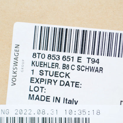 NEW AUDI A5 8T3 S-LINE FRONT BUMPER CENTER RADIATOR GRILLE 8T0853651 ET94