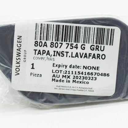 NEW AUDI Q5 FY FRONT RIGHT HEADLIGHT WASHER COVER CAP 80A807754GGRU ORIGINAL