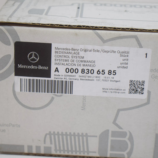 NEW MB SPRINTER 903 HEATER CONTROL PANEL SWITCH RHD A0008306585