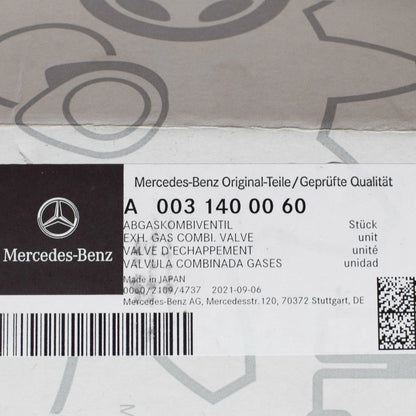 NEW MERCEDES-BENZ C W204 EGR VALVE A0031400060