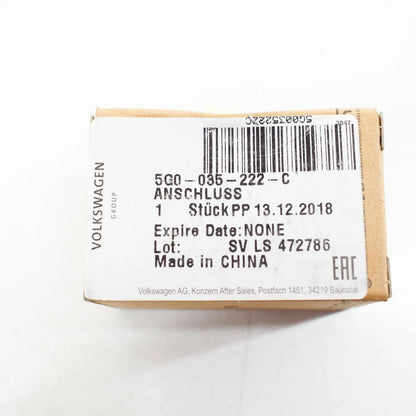 NEW VOLKSWAGEN GOLF MK7 USB AND AUX-IN CONNECTION 5G0035222C