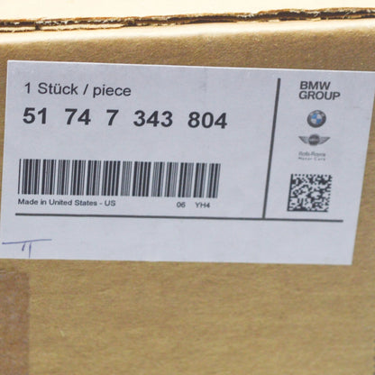 NEW BMW X5 F15 FRONT RIGHT BRAKE AIR DUCT 51747343804 7343804 2015 ORIGINAL