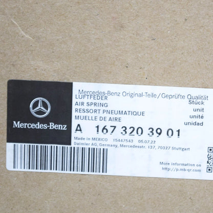 NEW MERCEDES-BENZ GLE W167 REAR LEFT AIR SPRING A1673203901 ORIGINAL