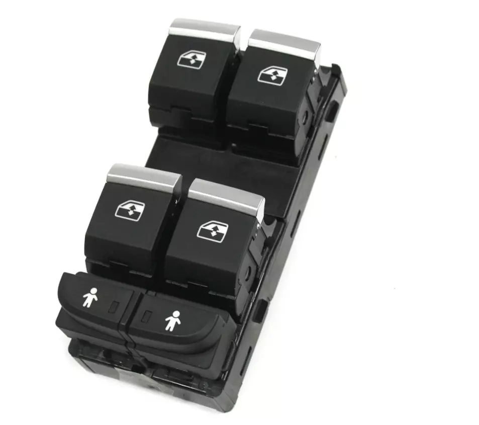 NEW AUDI Q7 4M FRONT DRIVER SIDE DOOR WINDOW SWITCH 4M0959851B5PR ORIGINAL