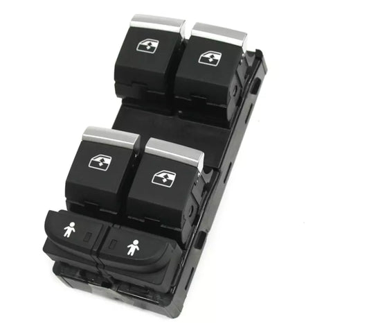NEW AUDI Q7 4M FRONT DRIVER SIDE DOOR WINDOW SWITCH 4M0959851B5PR ORIGINAL