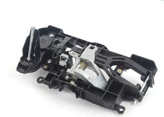 NEW BMW 5 F10 FRONT LEFT DOOR INTERIOR HANDLE FRAME 51217265083 ORIGINAL