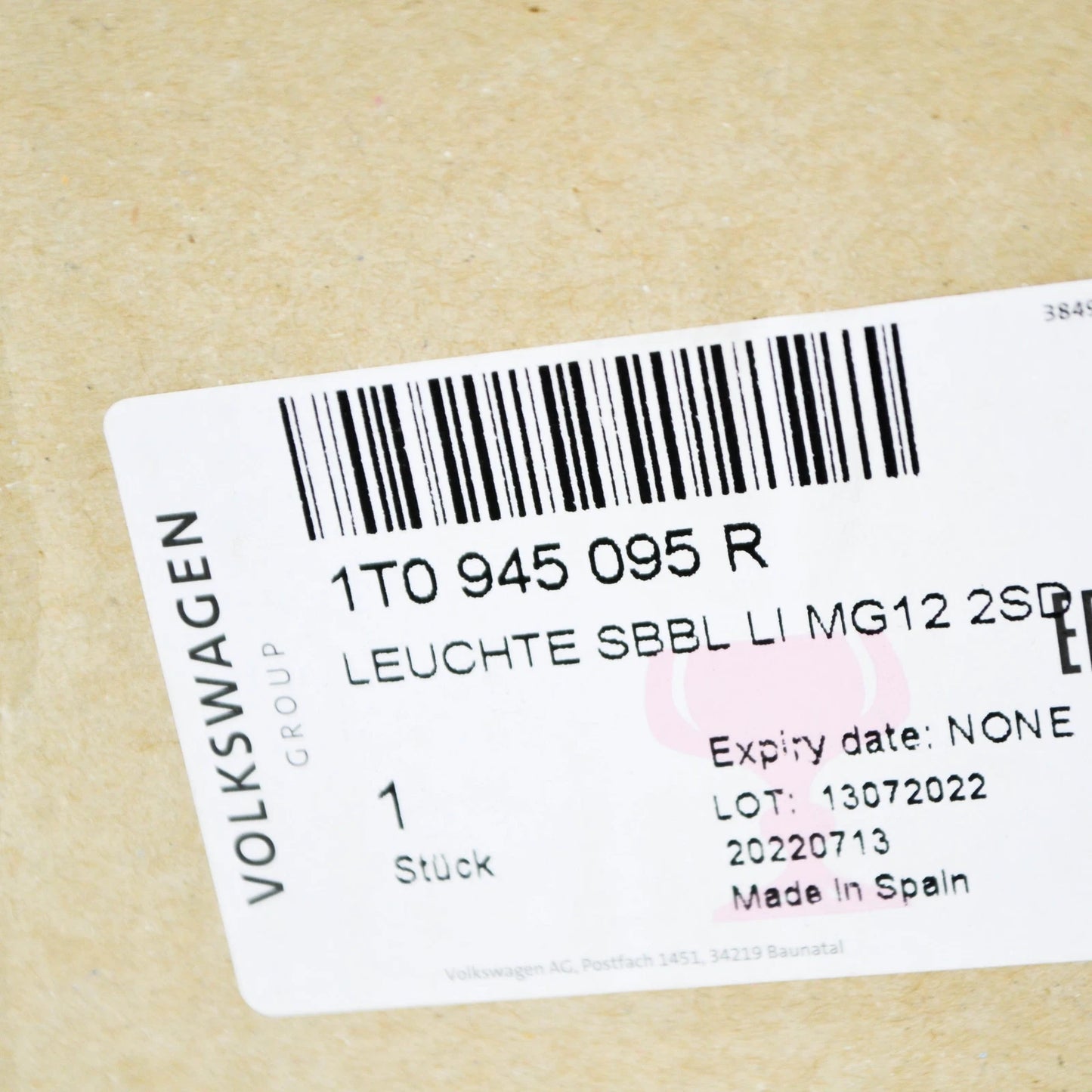 NEW VW TOURAN 1T3 REAR LEFT TAILLIGHT 1T0945095R