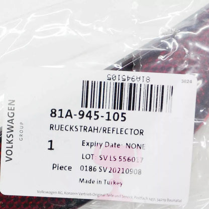 NEW AUDI Q2 REAR LEFT BUMPER LIGHT REFLECTOR 81A945105 ORIGINAL