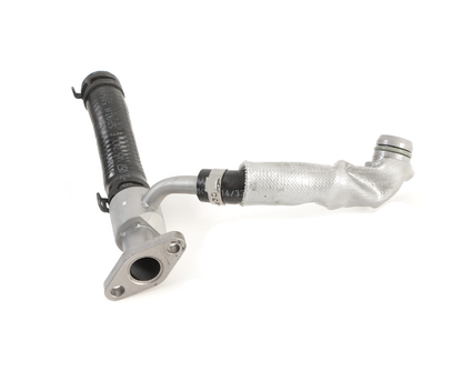 new audi a8 4h turbocharger oil return line 057145735ac original