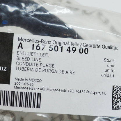 NEW MERCEDES-BENZ GLE W167 LOWER AIR VENT HOSE A1675014900 ORIGINAL