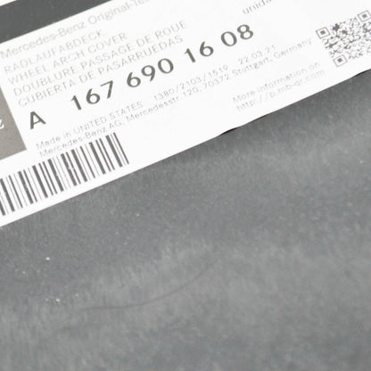 NEW MB GLE W167 FRONT RIGHT WHEEL HOUSING LINER FRONT PART A1676901608