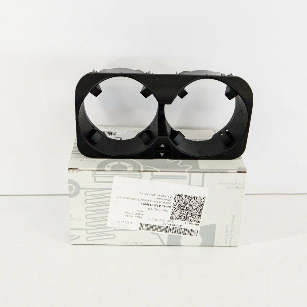Genuine Mercedes-Benz S-Class W221 Facelift Cup Holder A2218130014 Original