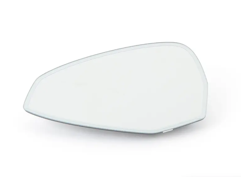 NEW AUDI A4 AVANT B9 FRONT LEFT DOOR MIRROR GLASS 8W0857535F ORIGINAL