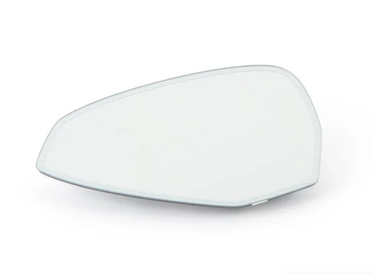 NEW AUDI A4 AVANT B9 FRONT LEFT DOOR MIRROR GLASS 8W0857535F ORIGINAL