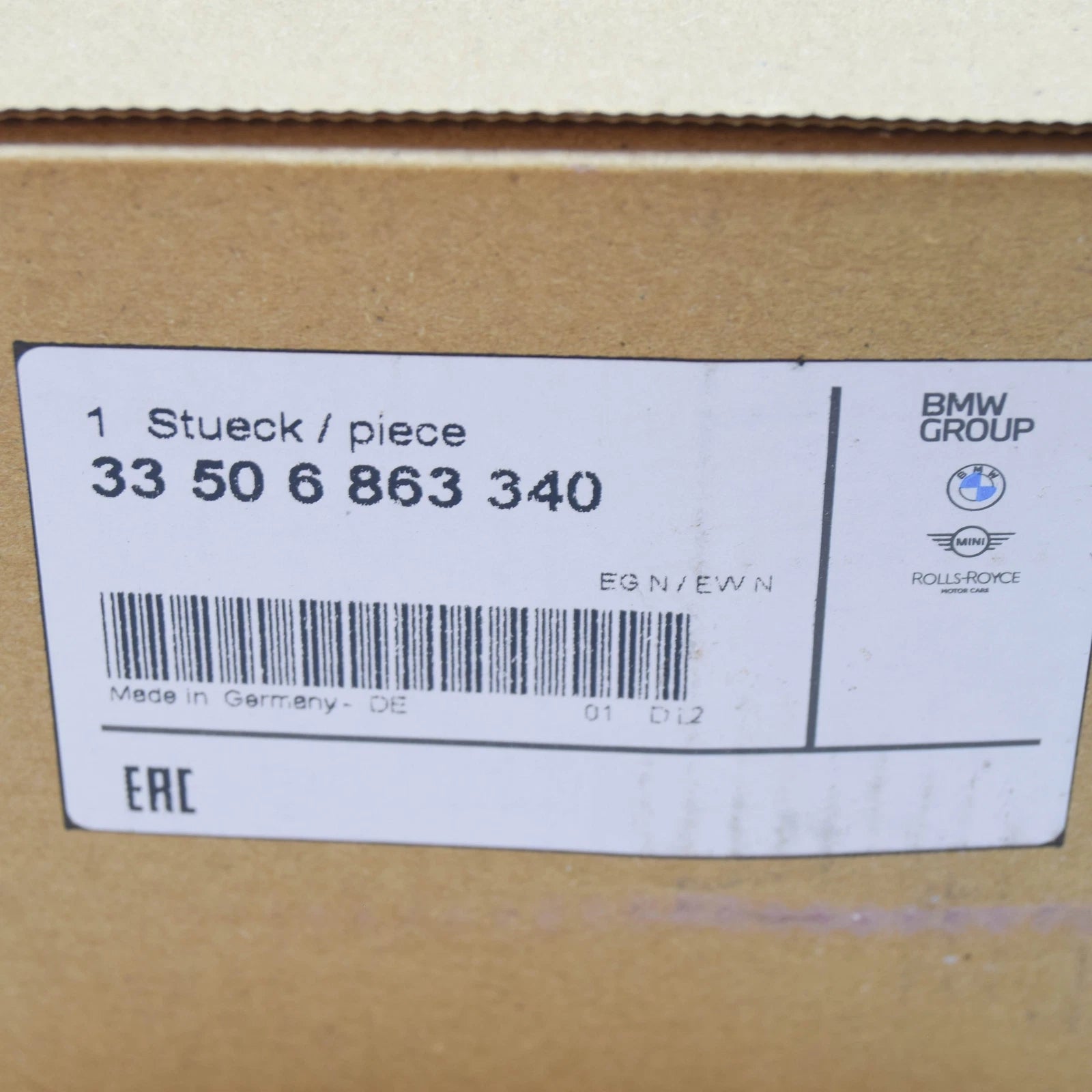 NEW BMW 5 GRAN TURISMO F07 REAR SHOCK ABSORBER GUIDE SUPPORT 33506863340