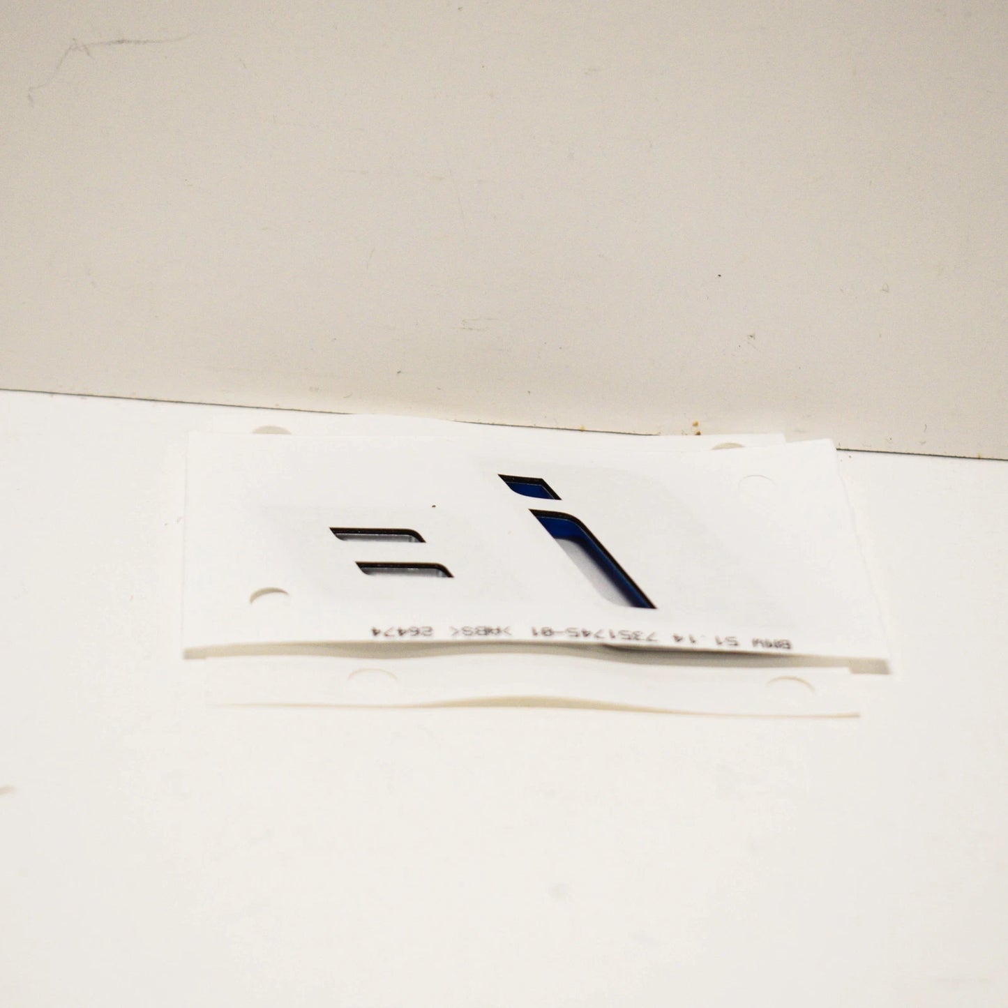 NEW BMW I8 I12 REAR TRUNK BOOT LID EMBLEM BADGE 51147351745 ORIGINAL