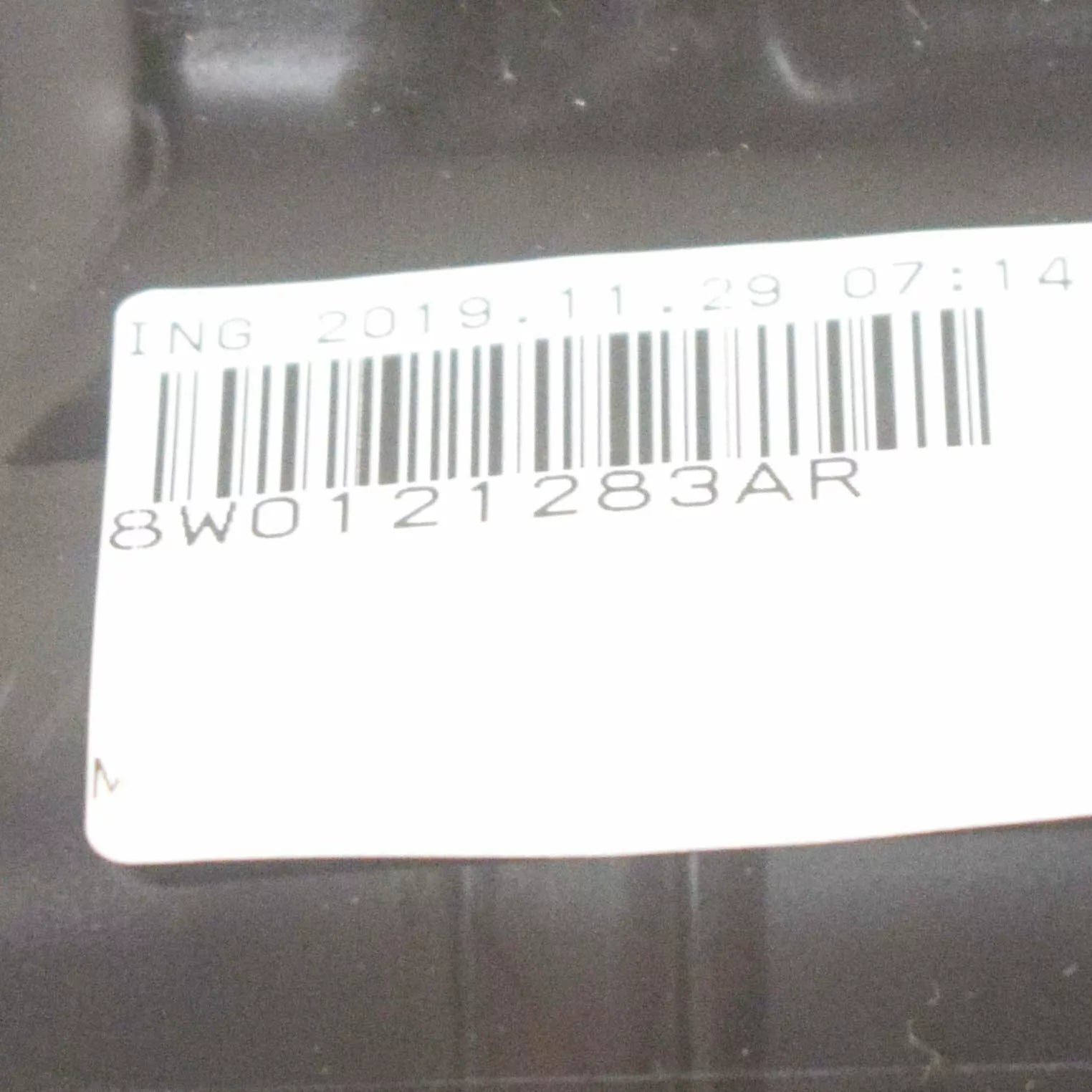 NEW AUDI A4 B9 FRONT LEFT RADIATOR SUPPORT AIR DUCT 8W0121283AR ORIGINAL