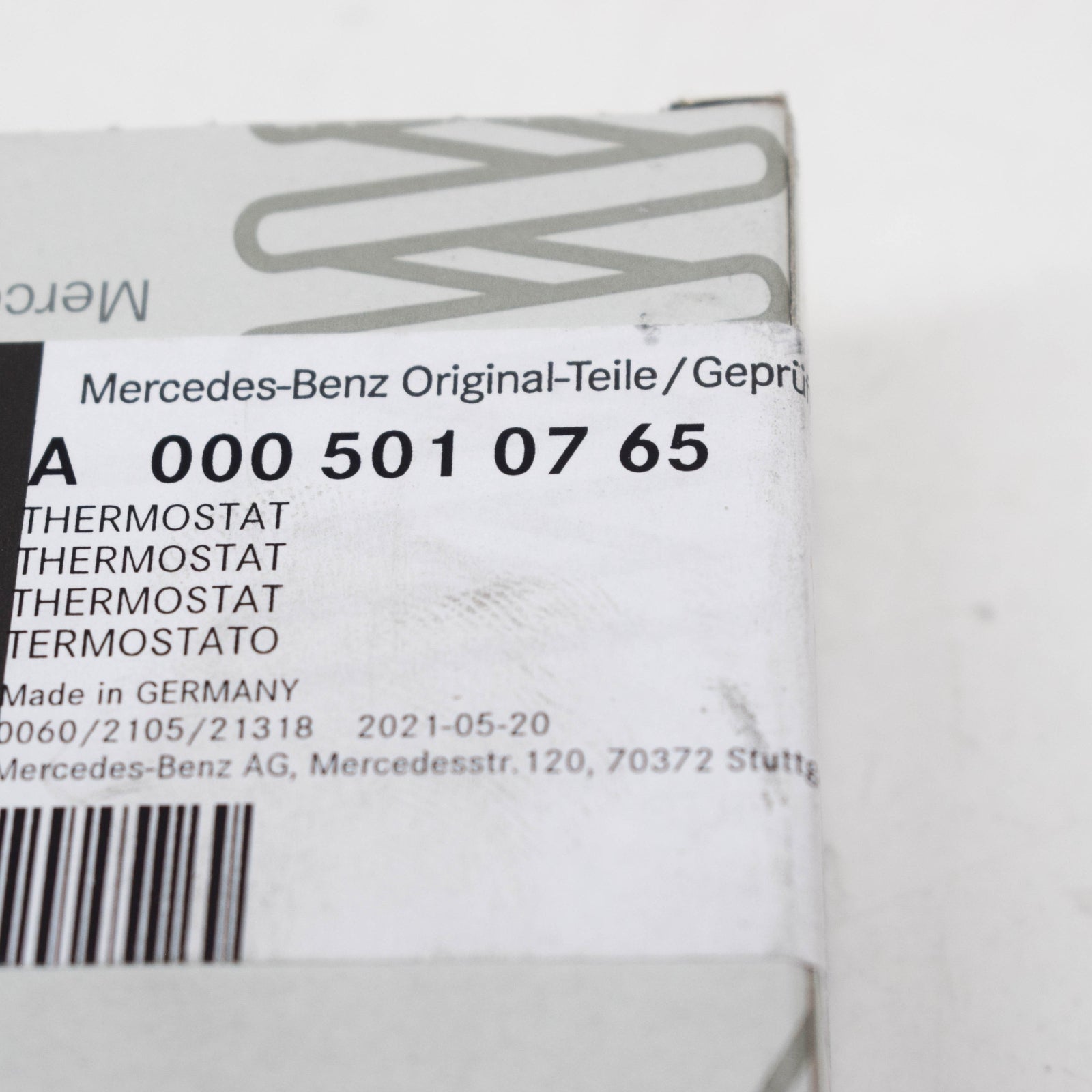 NEW MERCEDES-BENZ ML W64 THERMOSTAT A0005010765 ORIGINAL