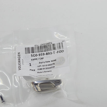 NEW VOLKSWAGEN TIGUAN AD1 KEY COVER CAP R 5G0959893TFOD ORIGINAL