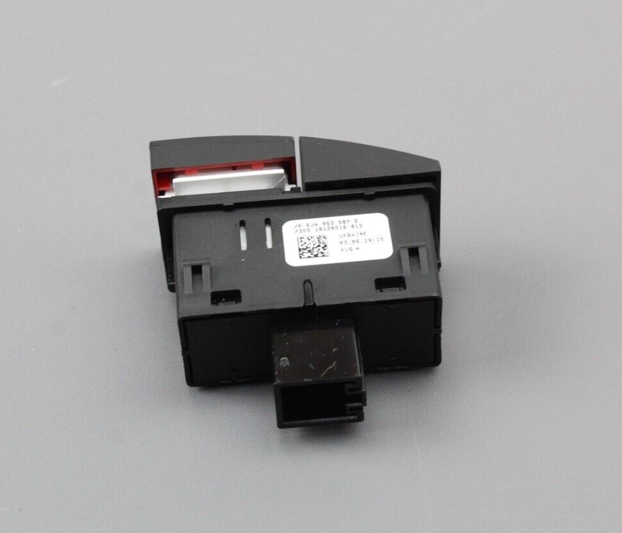 new skoda rapid nh hazard light switch 5ja953507d fli 5ja953507dfli original