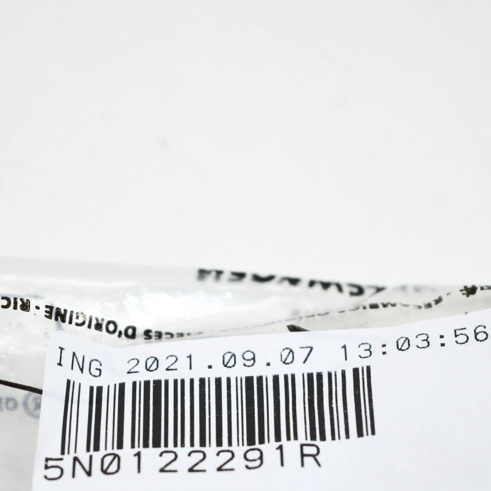 NEW VW TIGUAN 5N WATER COOLANT HOSE QUICK ACTING COUPLING 5N0122291R ORIGINAL