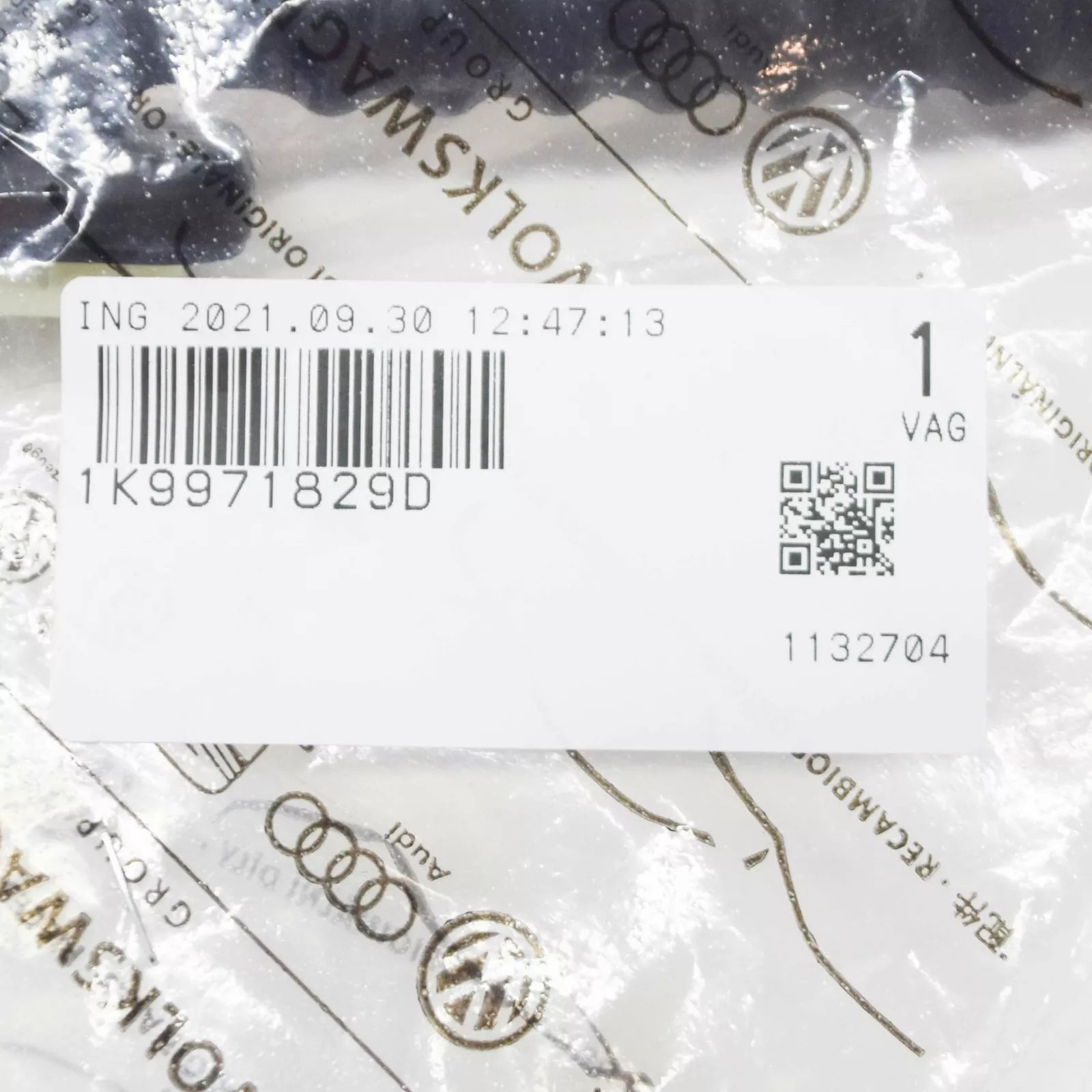 NEW VOLKSWAGEN SCIROCCO MK3 TAILGATE CABLE SET GROMMET 1K9971829D ORIGINAL