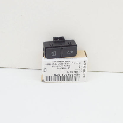 NEW AUDI A8 4E FLAP LOCK CONTROL SWITCH 4E09598315PR ORIGINAL