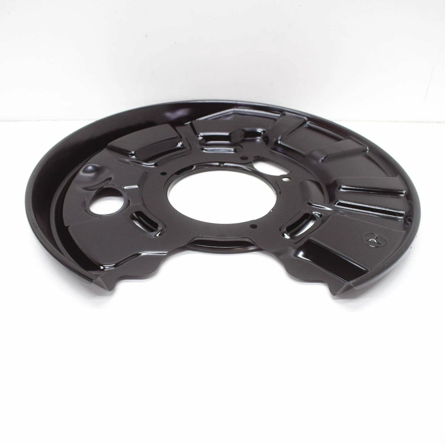NEW MB S W140 REAR LEFT WHEEL BRAKE PROTECTIVE PLATE A1404201244 ORIGINAL