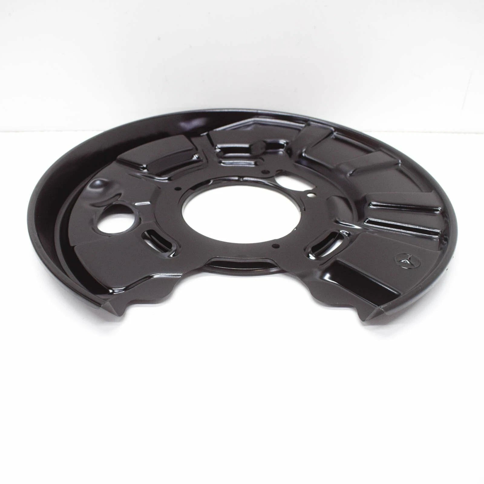 NEW MB S W140 REAR LEFT WHEEL BRAKE PROTECTIVE PLATE A1404201244 ORIGINAL