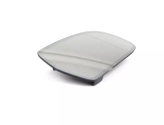 NEW AUDI A3 8P FRONT RIGHT DOOR MIRROR GLASS 8F0857536H ORIGINAL