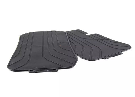 NEW BMW 3' E90 E91 E92 E93 FRONT RUBBER FLOOR MATS BLACK 51472311024 LHD