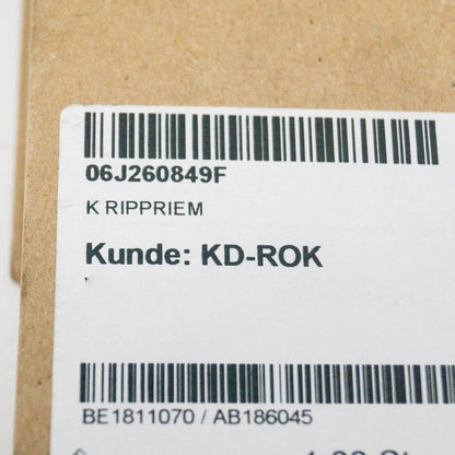 NEW AUDI Q3 8U ALTERNATOR BELT 06J260849F 2015 ORIGINAL