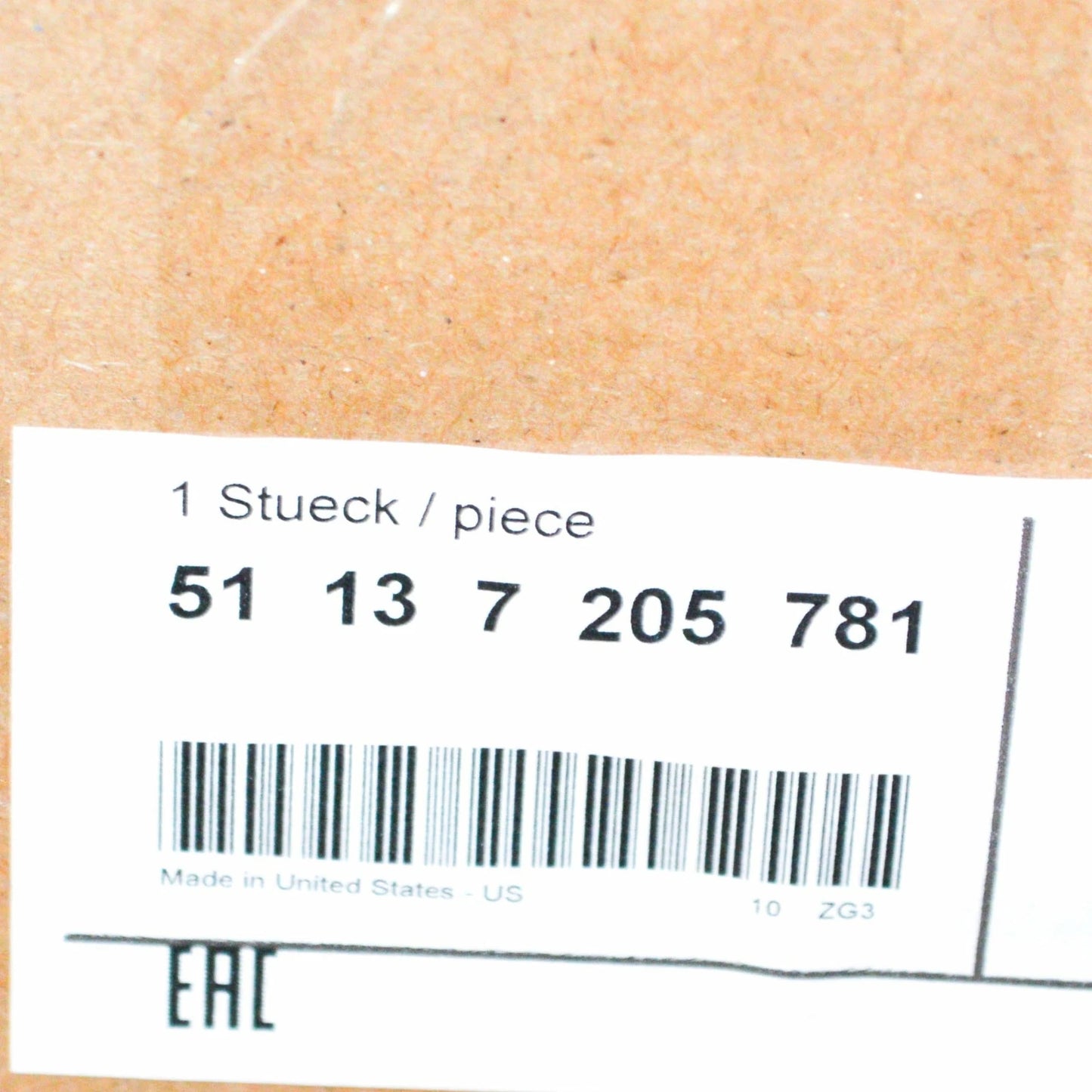 NEW BMW X3 F25 REAR LEFT ROCKER MOLDING 51137205781 ORIGINAL