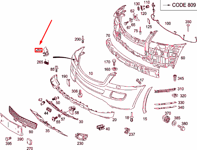 NEW MERCEDES-BENZ GL X164 LEFT HEADLAMP WASHER COVER CAP A16488527229999