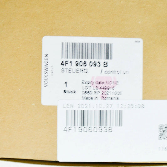 NEW AUDI Q7 4L FUEL PUMP CONTROL UNIT 4F1906093B ORIGINAL