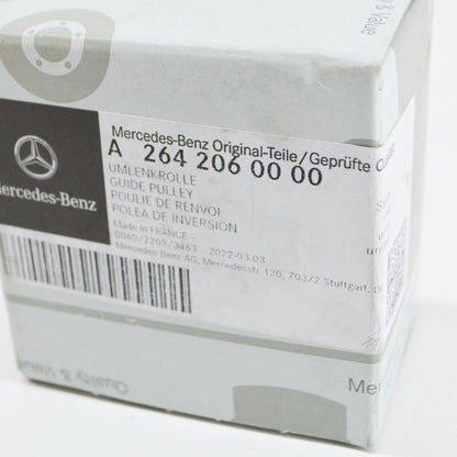 NEW MERCEDES-BENZ CLS C257 DRIVE BELT GUIDE PULLEY A2642060000 ORIGINAL