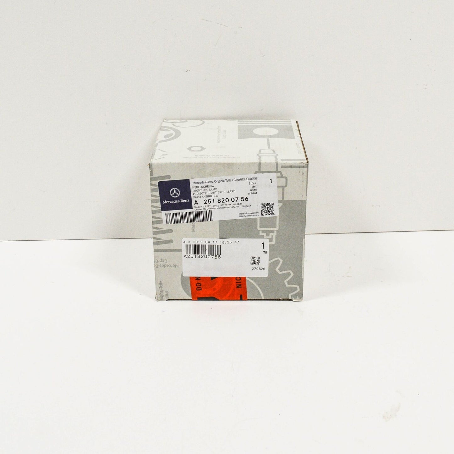 NEW MERCEDES BENZ A W169 FRONT LEFT FOG LIGHT LAMP A2518200756 ORIGINAL
