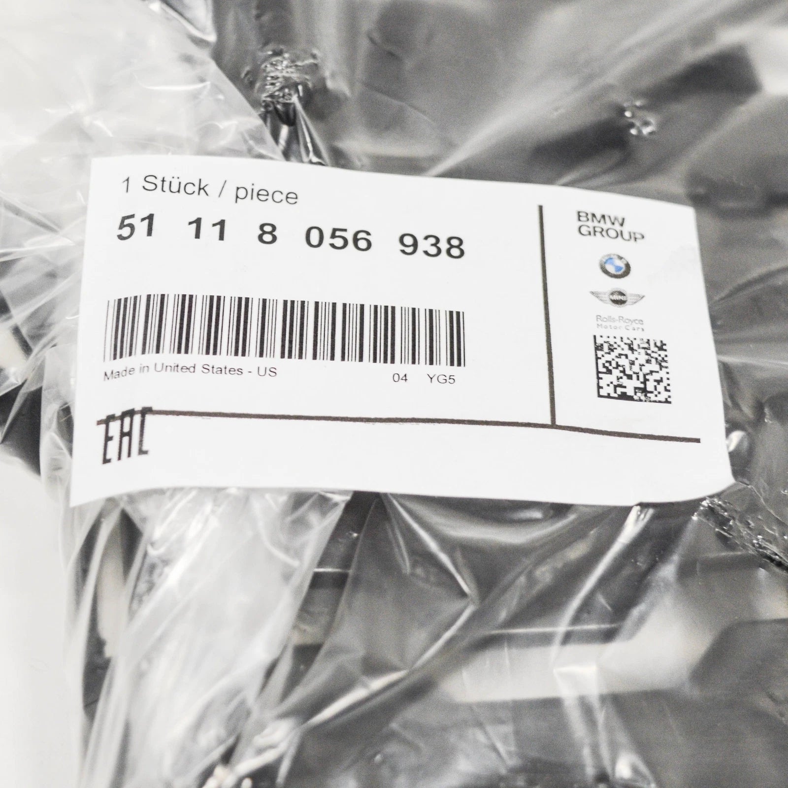 NEW BMW X3 F25 FRONT BUMPER RIGHT OPEN M GRILLE 51118056938 2015 ORIGINAL