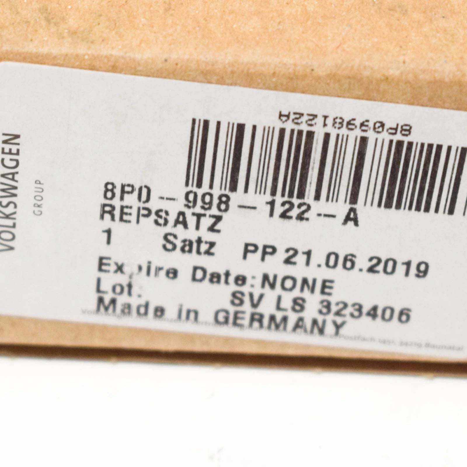 NEW AUDI A3 8P RIGHT HEADLIGHT TAB REPAIR KIT BRACKETS 8P0998122A