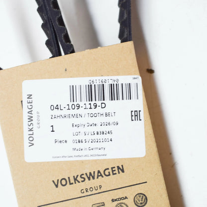 NEW AUDI A1 8X TIMING TOOTHED BELT 04L109119D