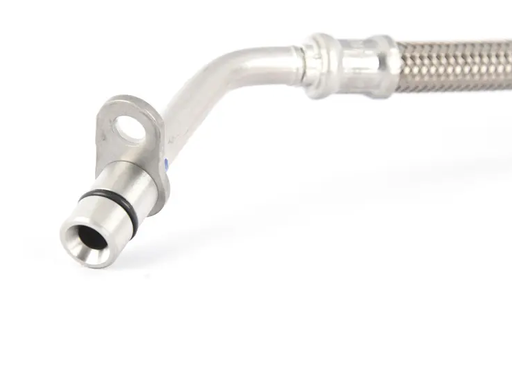 NEW AUDI A7 SPORTBACK 4G RIGHT TURBO OIL SUPPLY LINE 079145140F ORIGINAL