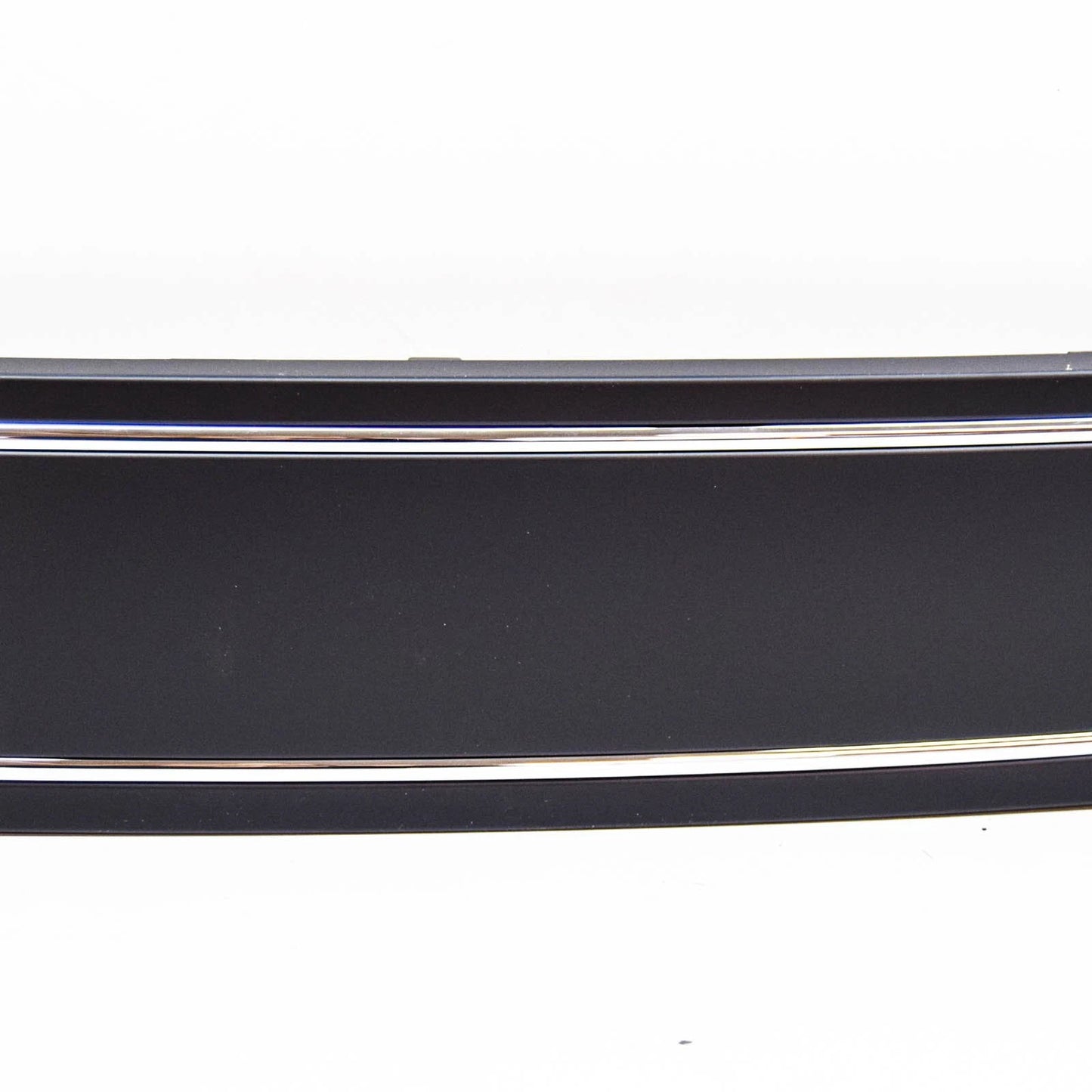 NEW AUDI Q7 FRONT GRILL NUMBER PLATE FILLER DELETE BLACK 4L08072873FZ