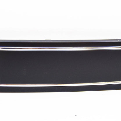 NEW AUDI Q7 FRONT GRILL NUMBER PLATE FILLER DELETE BLACK 4L08072873FZ