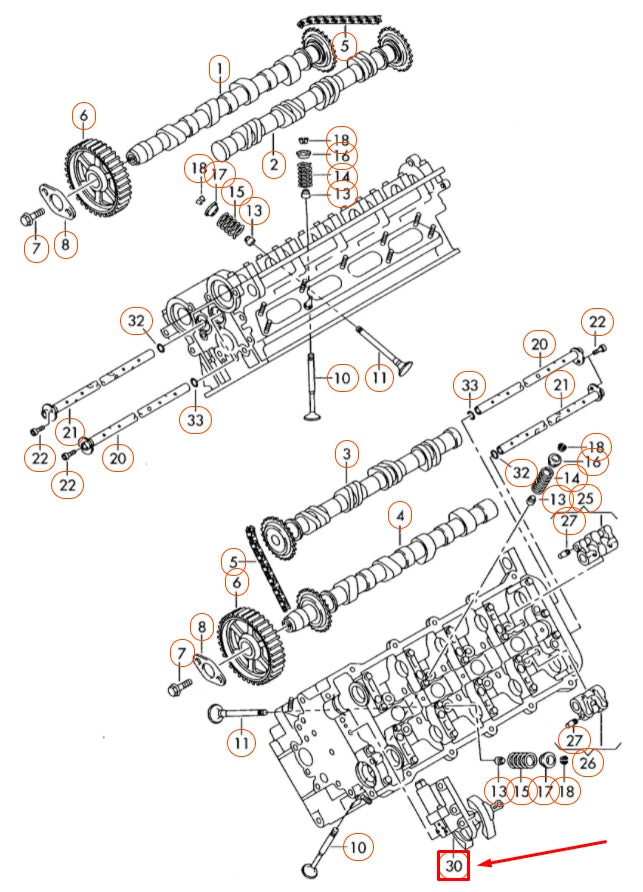 NEW AUDI A8 D3 ENGINE 1-4 CYLINDERS CAMSHAFT ADJUSTER UNIT 077109088P ORIGINAL