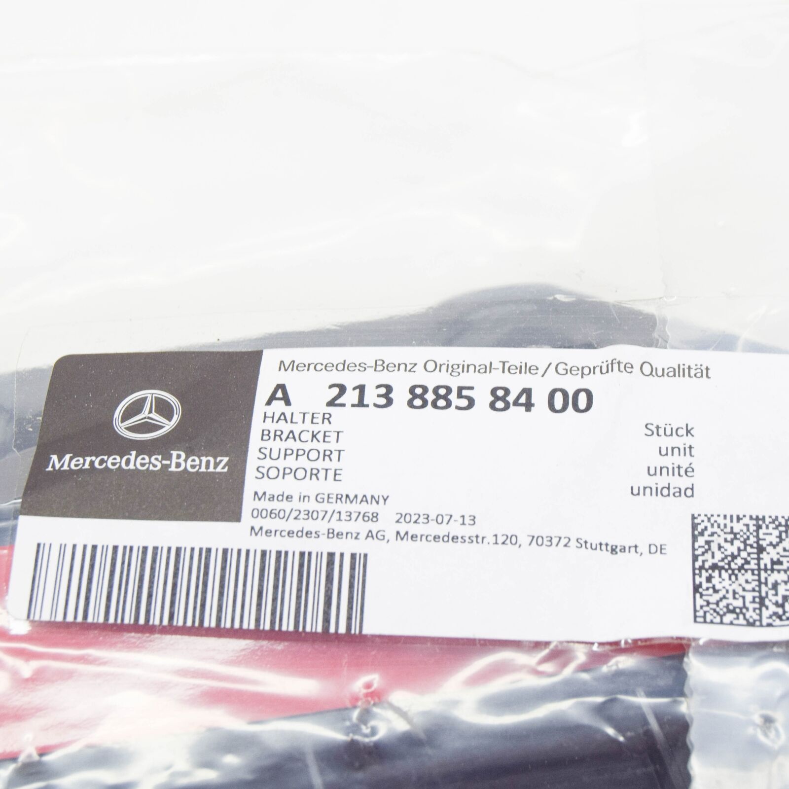 NEW MERCEDES-BENZ E W213 FRONT RIGHT BUMPER FACE BAR BRACKET A2138858400