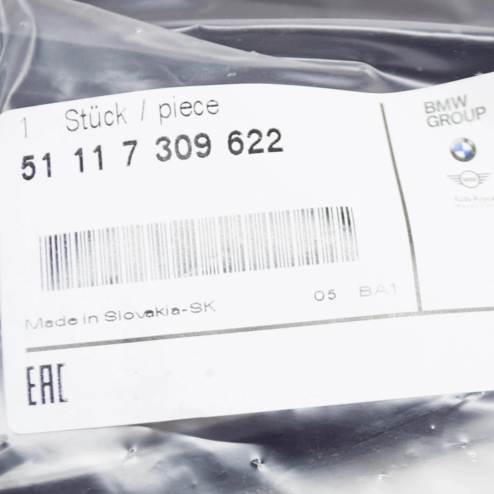 NEW BMW 4 F32 RIGHT FOG LIGHT LUXURY LINE GRILLE 51117309622 2016 ORIGINAL