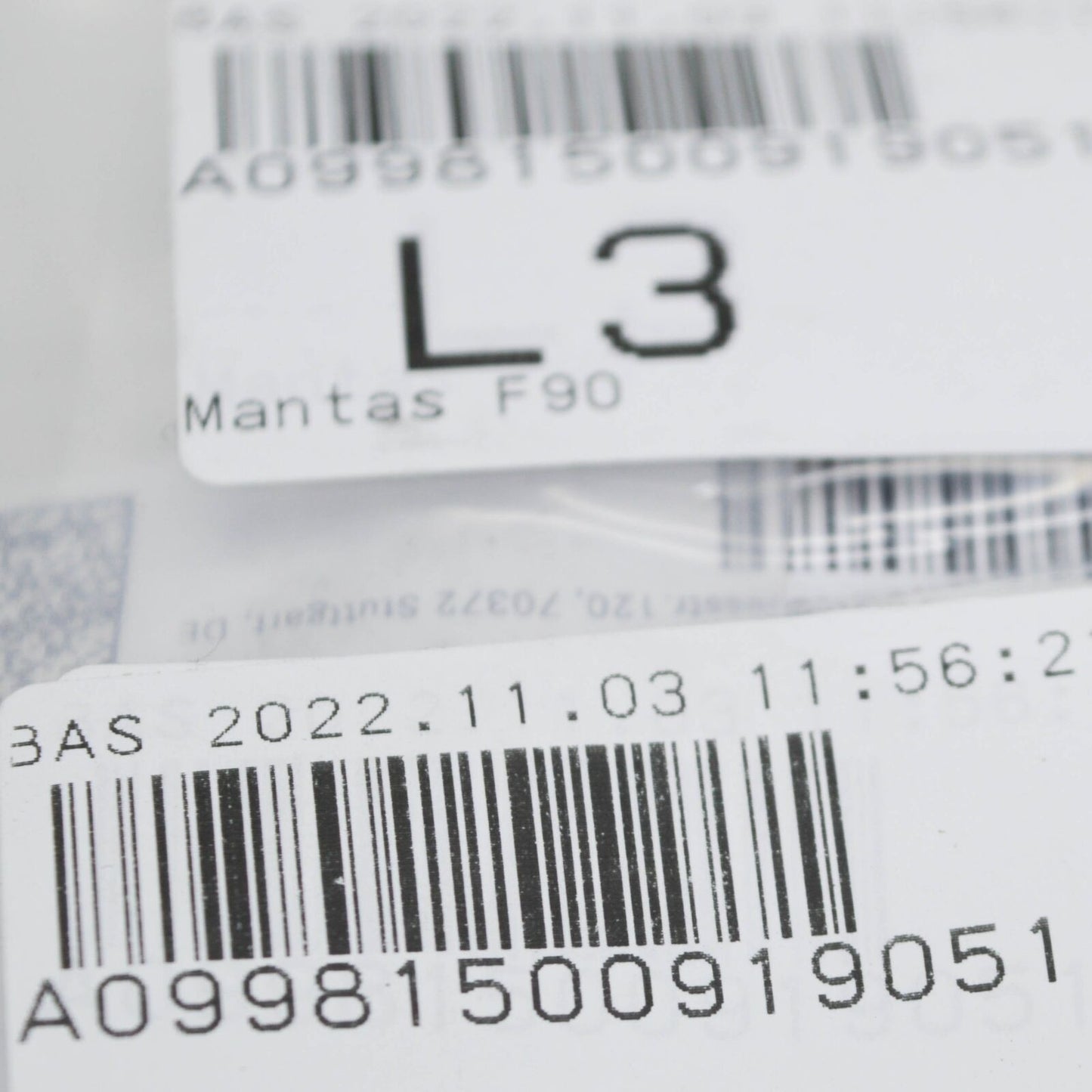 NEW MB CLA COUPE C117 REAR INTERIOR SPREADER WEDGE A09981500919051 ORIGINAL