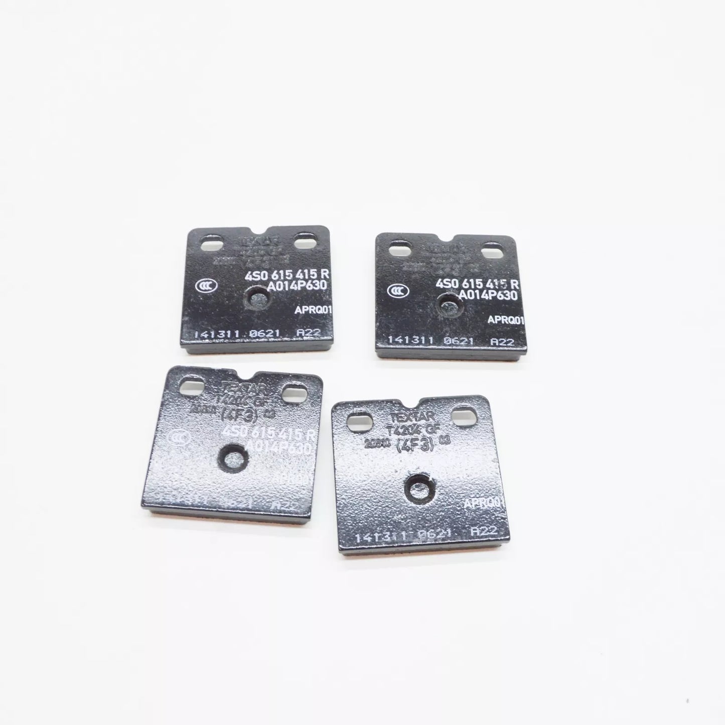 NEW AUDI R8 SPYDER 4S REAR BRAKE PADS SET 4S0698451AJ 2016 ORIGINAL