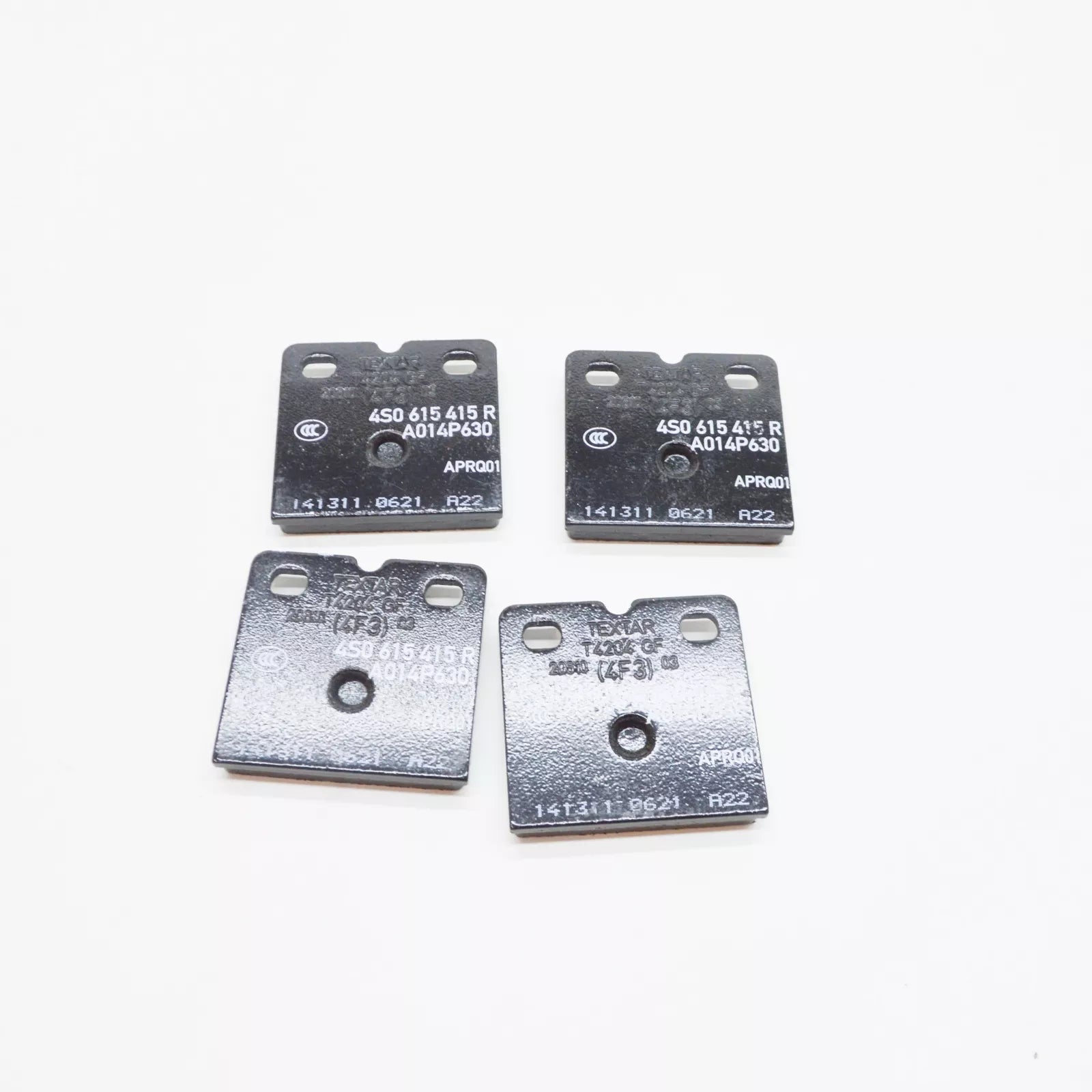 NEW AUDI R8 SPYDER 4S REAR BRAKE PADS SET 4S0698451AJ 2016 ORIGINAL