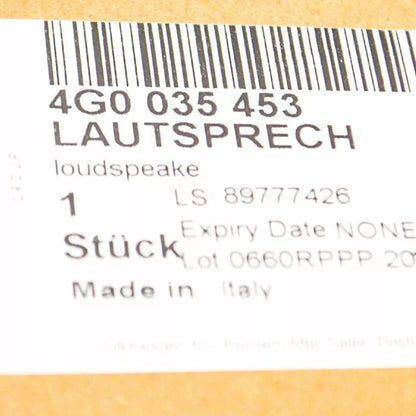 NEW AUDI A6 A7 RS6 RS7 S6 FRONT CENTER LOUDSPEAKER 4G0035453